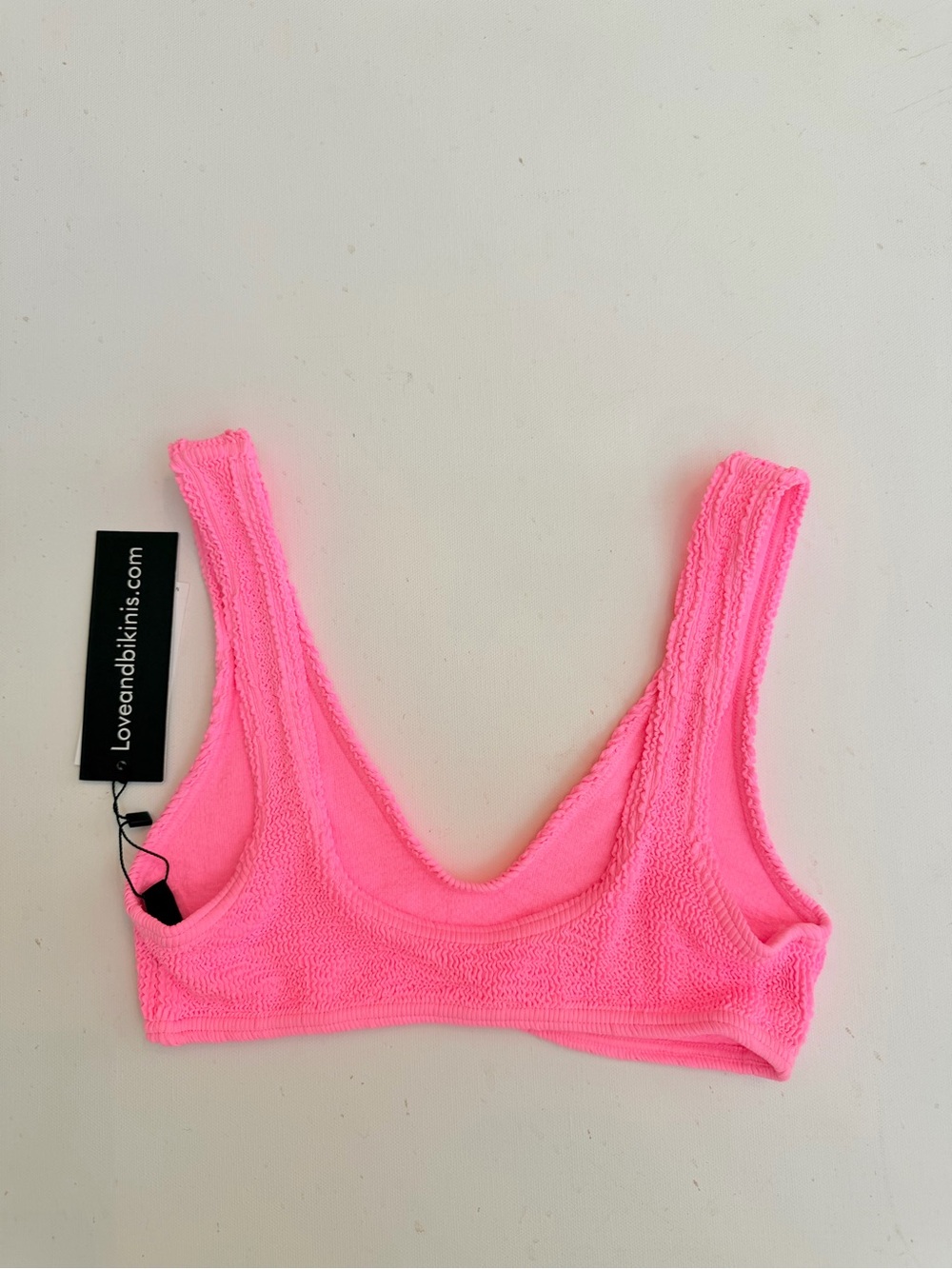 NWT Love & Diamonds pink bikini top - Picture 4 of 7